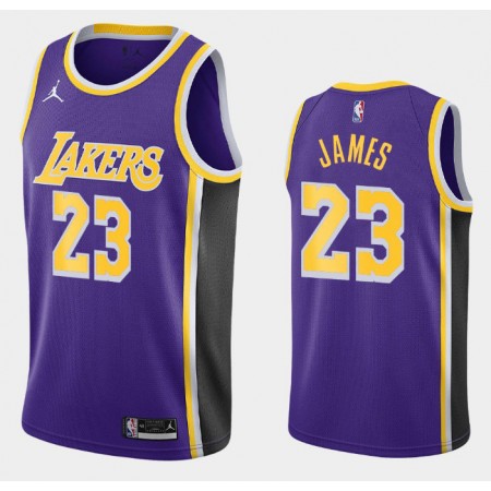 Dres Los Angeles Lakers LeBron James 23 2020-21 Jordan Brand Statement Edition Swingman